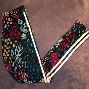 Full length Adidas floral leggings